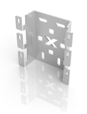 X10 maxi wall bracket 92x95 mm 6 clips