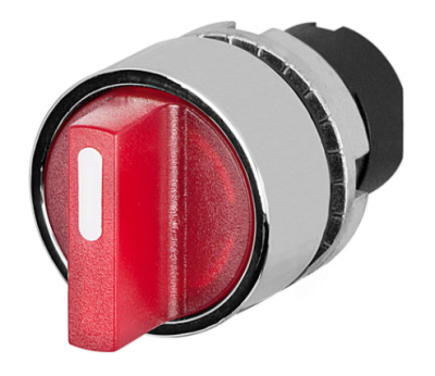 New Elfin selector switches red illuminated