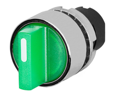 New Eflin boutons tournants verts illuminés