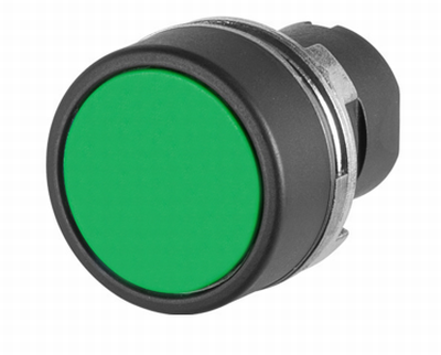 New Elfin bouton-poussoir affleurant vert