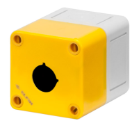 AG800.080.WEBA - New Elfin Boîte à boutons PC couvercle jaune